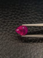 Natural Mozambique Ruby Pear Shape Gemstone (1.69 ct) – Standard Unheated Untreated