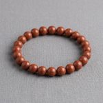 Natural Red Jasper Bracelet stretchable Beads Bracelet
