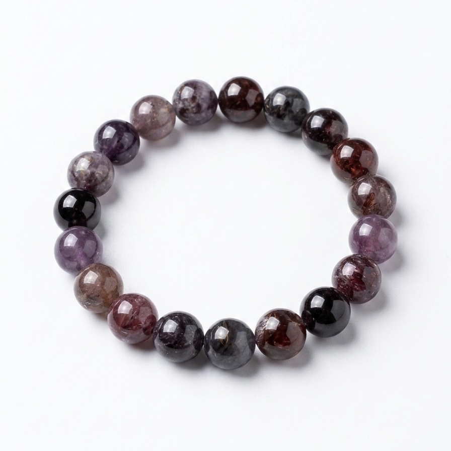 IMG_2189 Natural Spinel Beads Bracelet | 8mm & 10mm - Image 1