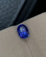 Oval Blue Sapphire Gemstone 1.99ct Heated Top Color (GFCO) Certified Sri Lanka Origin - Image 3