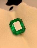 Natural Emerald  Gemstone 16.7ct Origin Zambia Top Green Color