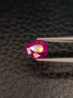 Natural Mozambique Ruby Pear Shape Gemstone (1.69 ct) – Standard Unheated Untreated - Image 3