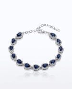 Natural Sapphire Stone Jewelry Collection Bracelet