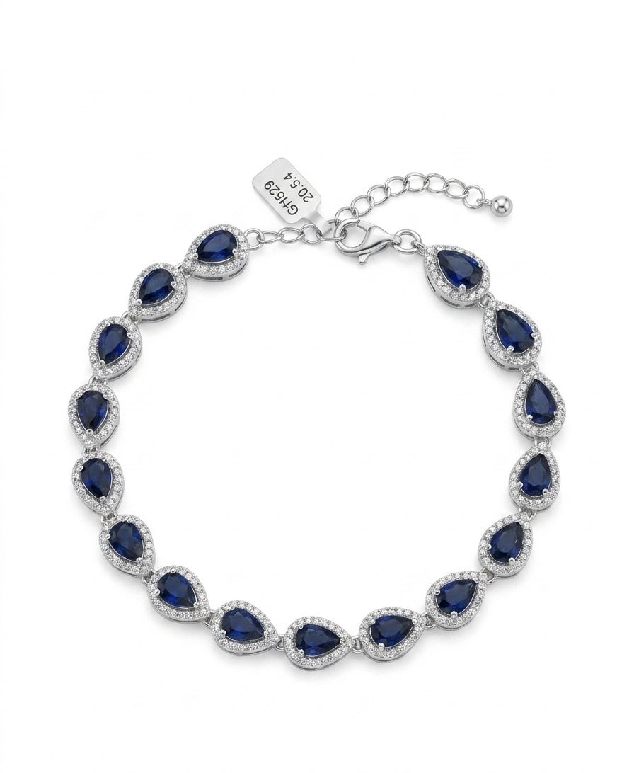 Natural Stone Jewelry Collection Bracelet2 Natural Sapphire Stone Jewelry Collection Bracelet