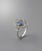Natural Sri Lankan Blue Sapphire Ring – 0.80ct Oval Stone in 925 Silver - Image 3