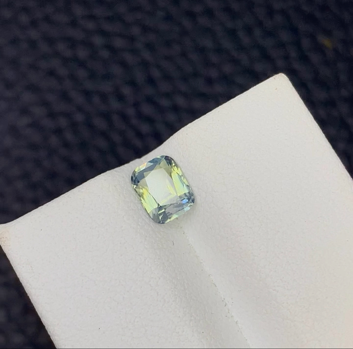IMG_4556 .90 Ct Natural Bi-Color Sri Lankan Sapphire - Cushion Cut (No Heat) - Image 1