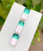 Natural Afghan Bi-Color Tourmaline 10.35 Ct | Green & Pink Tourmaline Gemstone Set - Image 3